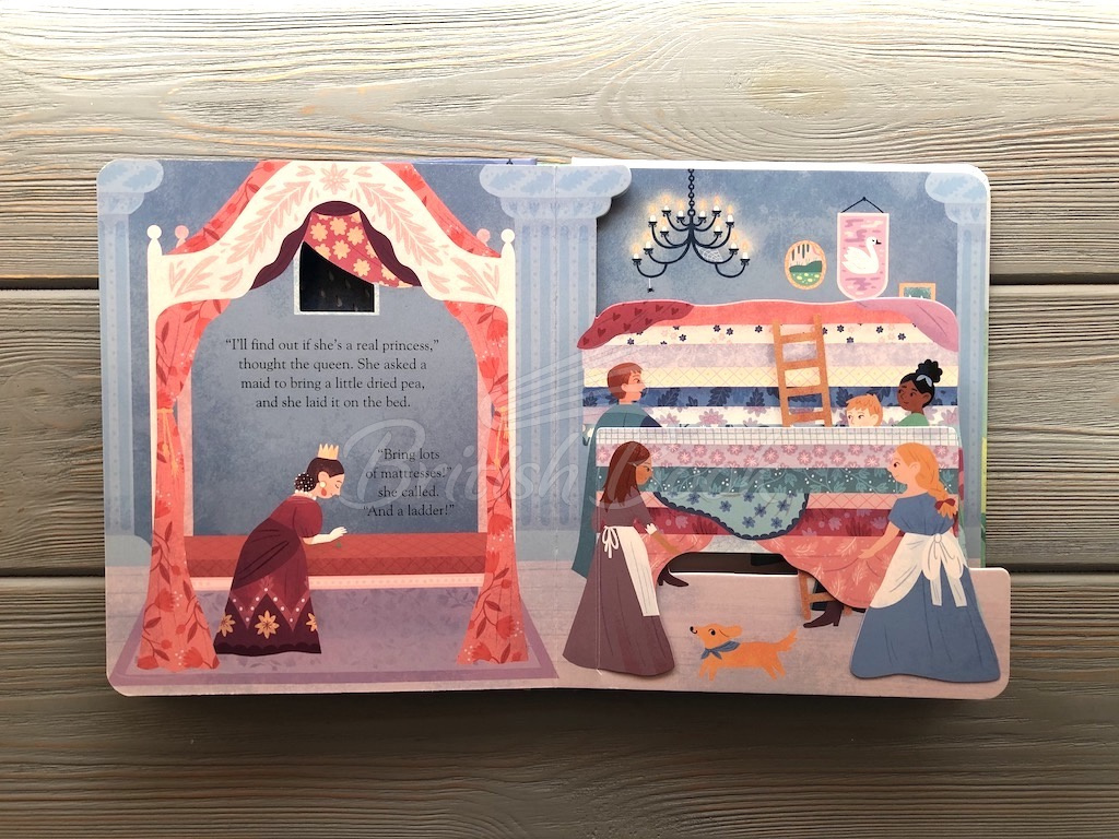 Книга Peep inside a Fairy Tale: The Princess and the Pea зображення 5