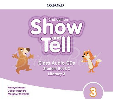 Аудіодиск Show and Tell 2nd Edition 3 Class Audio CDs зображення
