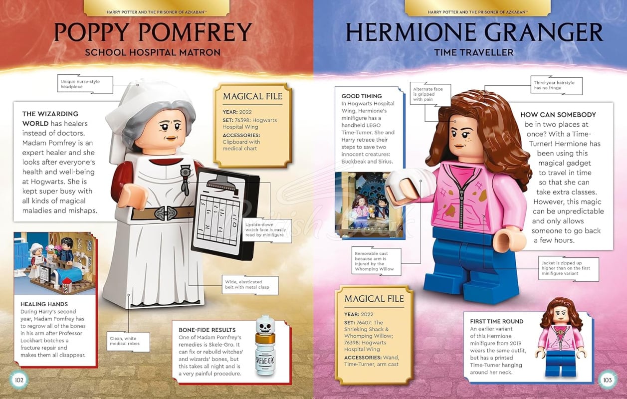 Книга LEGO Harry Potter Character Encyclopedia зображення 6