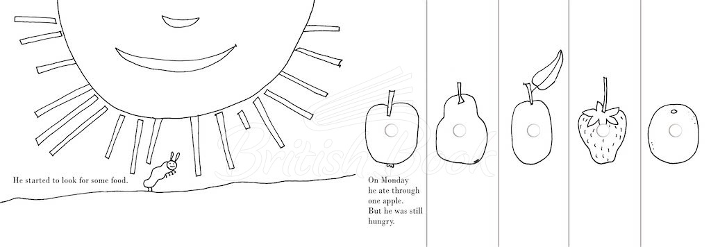Книга My Own Very Hungry Caterpillar Colouring Book изображение 4