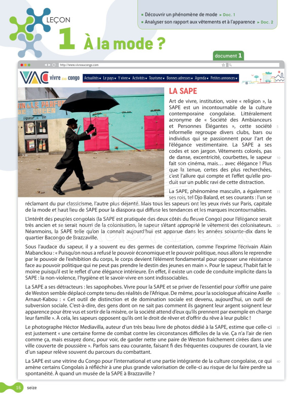 Учебник Cosmopolite 4 Livre de l'élève avec DVD-ROM изображение 16