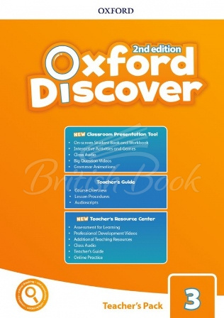 Книга для вчителя Oxford Discover Second Edition 3 Teacher's Pack зображення