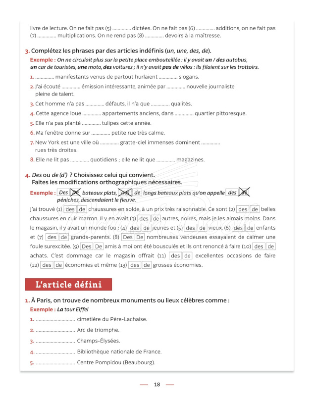 Робочий зошит Grammaire Expliquée du Français 2e édition Intermédiaire Exercices зображення 22