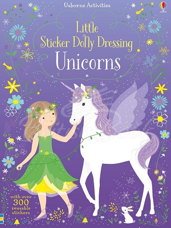 Книга Little Sticker Dolly Dressing: Unicorns зображення
