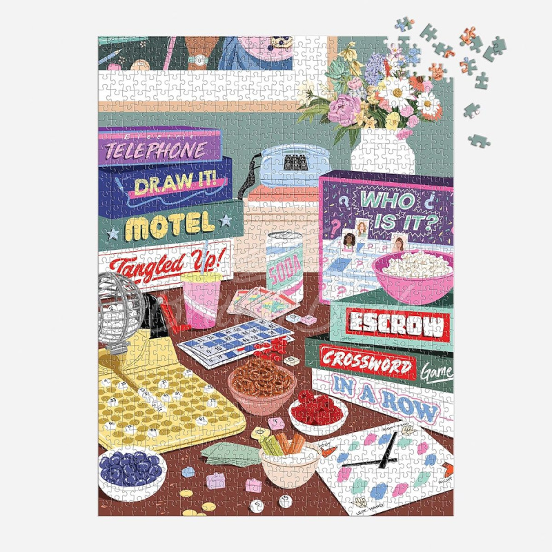 Пазл Game Night 1000 Piece Puzzle изображение 2