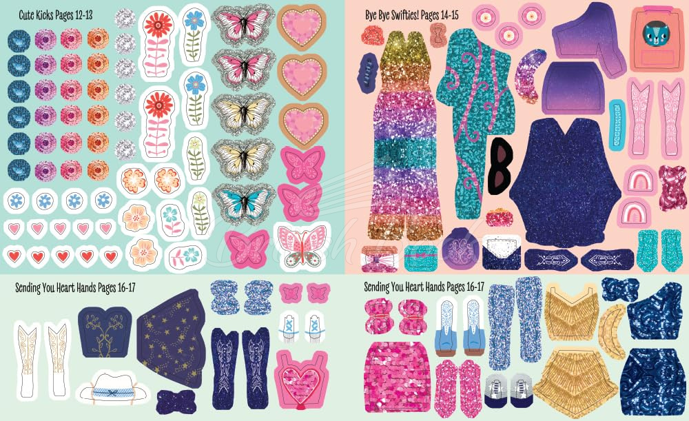 Книга My Sticker Dress-Up: Swifties зображення 3