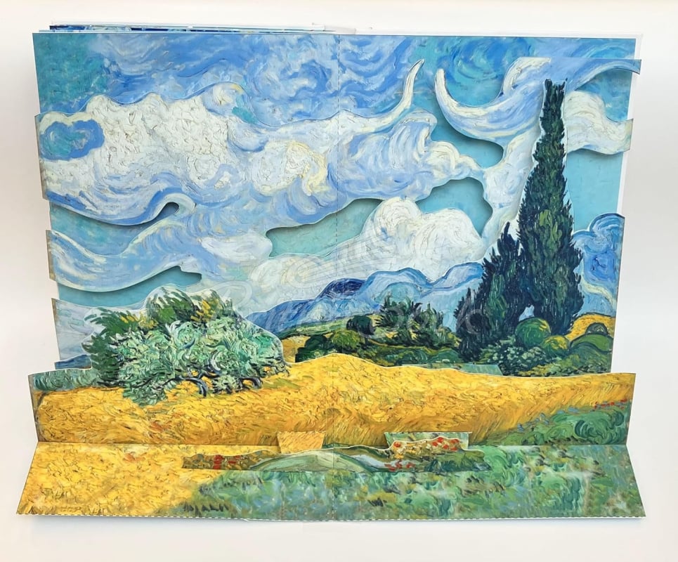 Книга Van Gogh: The Pop-Up Book изображение 5