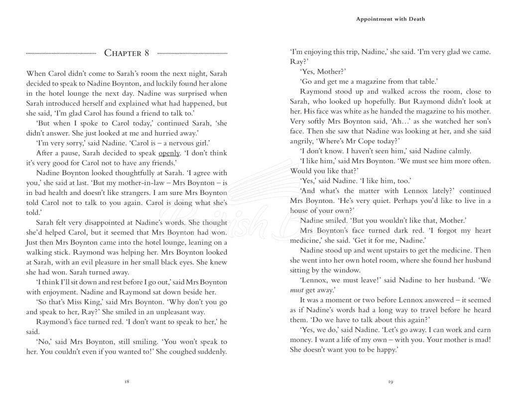 Книга Collins English Readers Level 5 Appointment with Death зображення 1