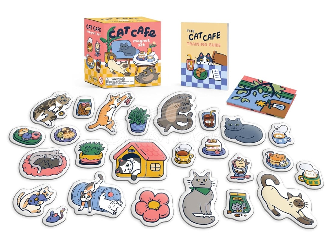 Набір Cat Cafe Magnet Set зображення 1