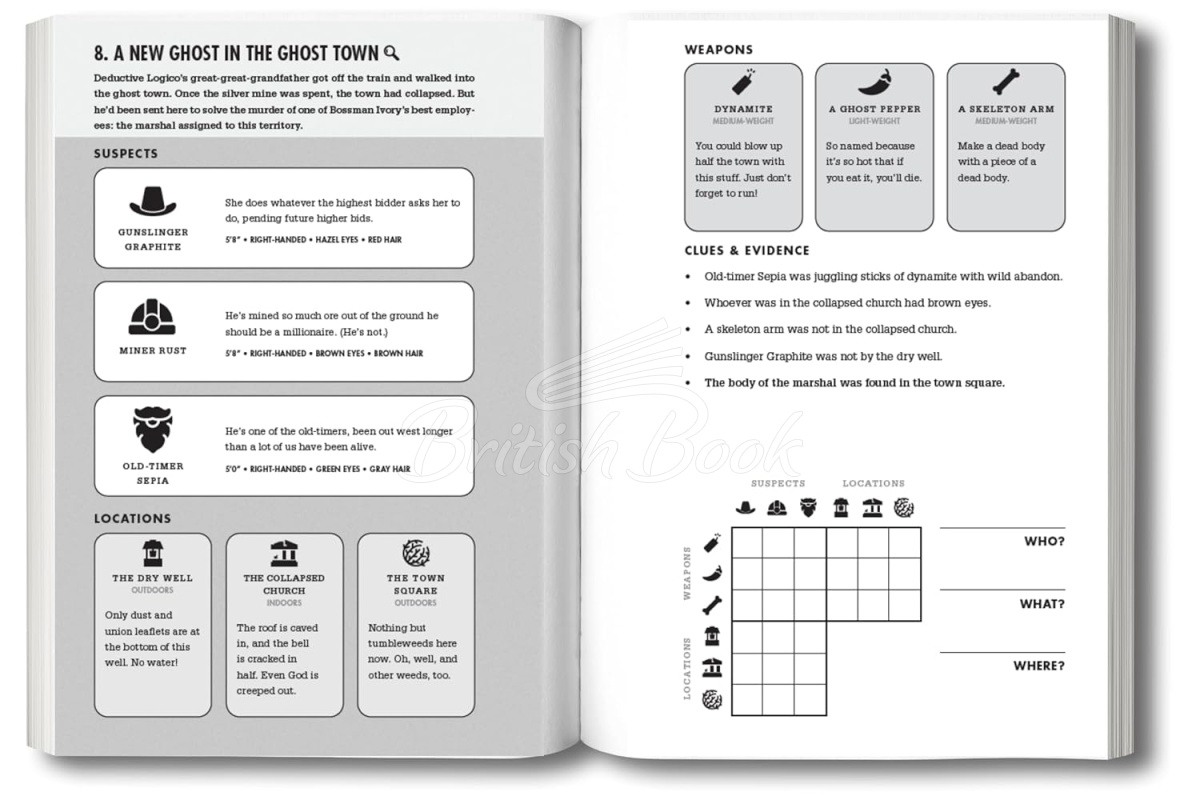Книга Murdle Volume 3: 100 Elementary to Impossible Mysteries to Solve Using Logic, Skill, and the Power of Deduction зображення 2