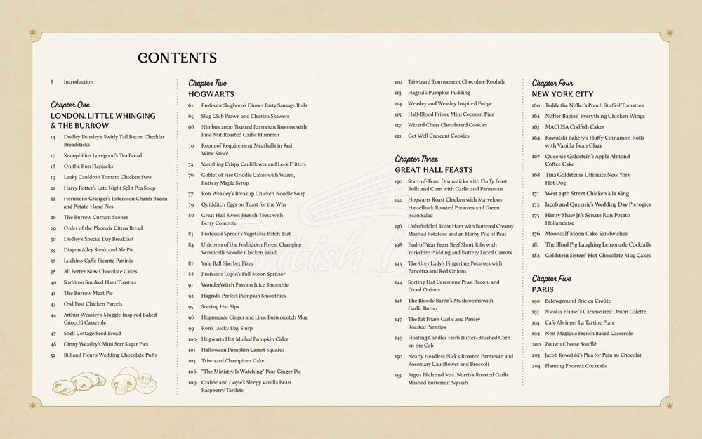 Книга Harry Potter and Fantastic Beasts: Official Wizarding World Cookbook зображення 1