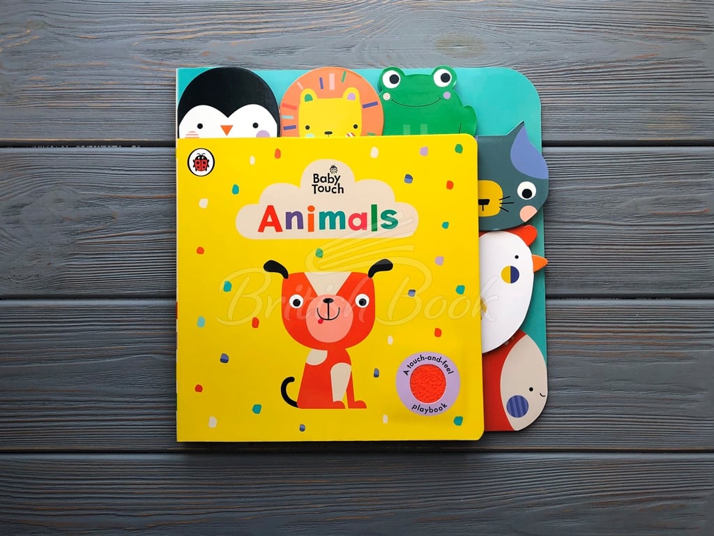 Книга Baby Touch: Animals Tab Book изображение 4