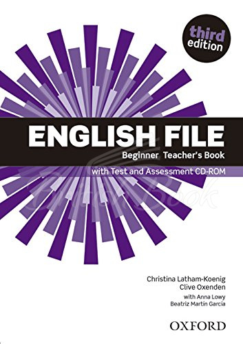 Книга для вчителя English File Third Edition Beginner Teacher's Book with Test and Assessment CD-ROM зображення