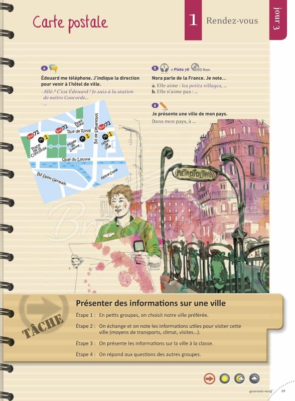 Учебник Agenda 1 Livre de l'élève avec DVD-ROM изображение 10
