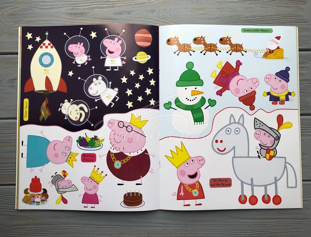Книга Peppa Pig: Theatre Show Sticker Book зображення 2
