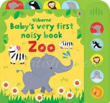 Книга Baby's Very First Noisy Book: Zoo зображення