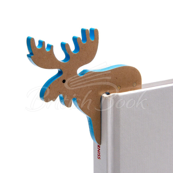 Закладка Woodland Bookmark Moose зображення 3
