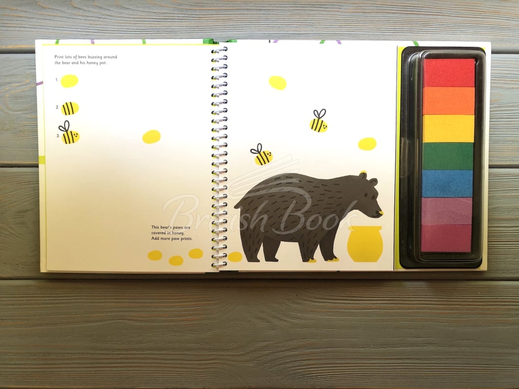 Книга Fingerprint Activities: Animals зображення 3