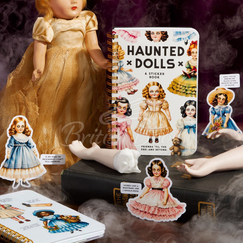 Стікербук Haunted Dolls Sticker Book зображення 8