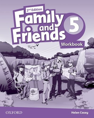 Рабочая тетрадь Family and Friends 2nd Edition 5 Workbook изображение