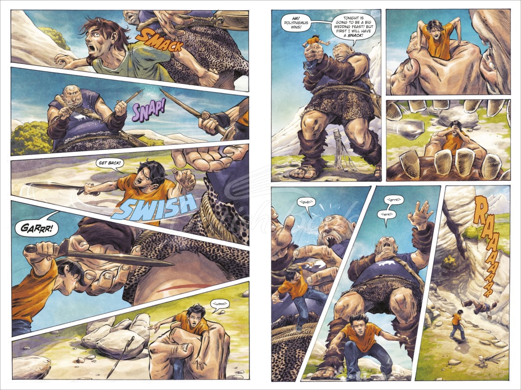 Книга Percy Jackson and the Sea of Monsters (Book 2) (The Graphic Novel) зображення 5