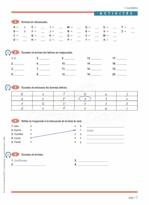 Книга с диском Vocabulaire Progressif du Français Débutant Complet изображение 4