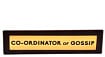 Wooden Desk Sign: Co-ordinator