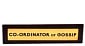 Wooden Desk Sign: Co-ordinator