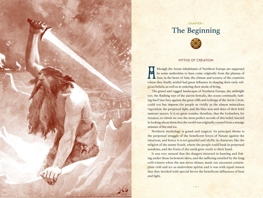 Книга Tales Of Norse Mythology (Illustrated Edition) зображення 2