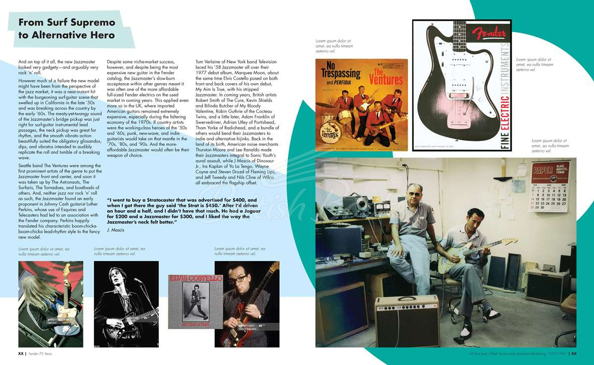 Книга Fender 75 Years изображение 3