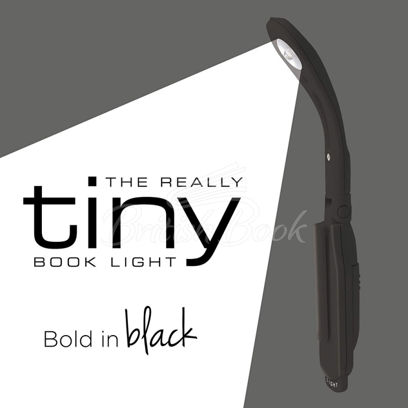 Фонарик для книг The Really Tiny Book Light Black изображение 1