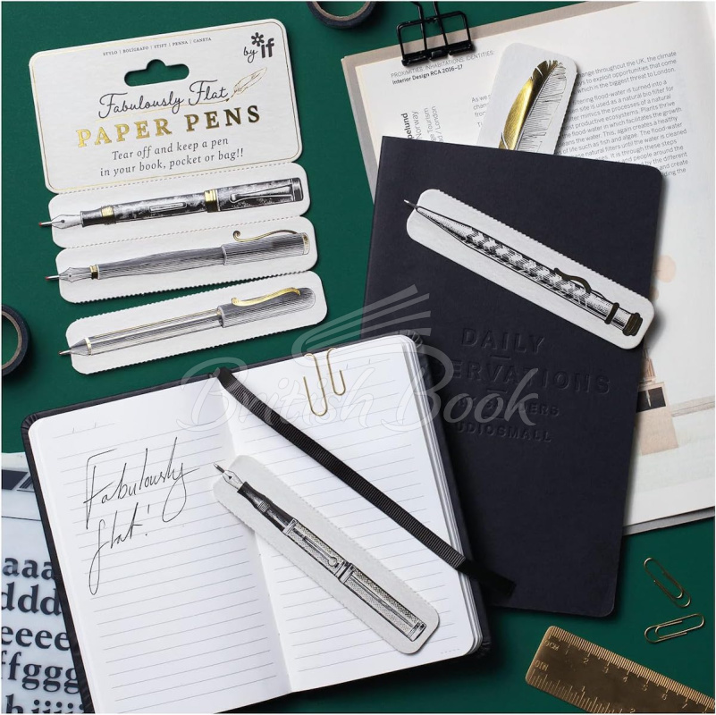 Закладка Fabulously Flat Paper Pens зображення 4