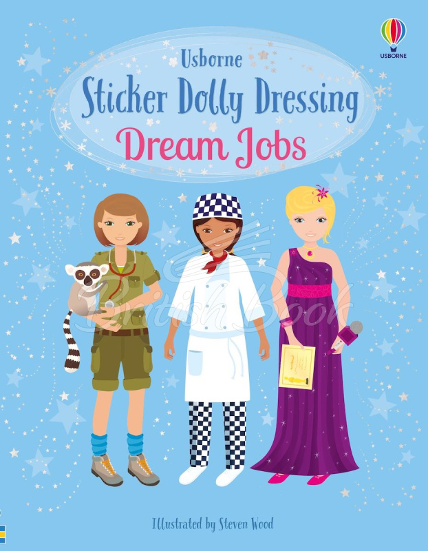 Книга Sticker Dolly Dressing: Dream Jobs изображение