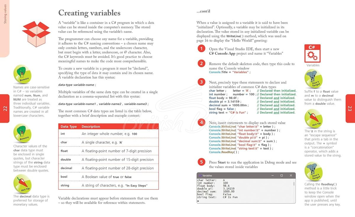 Книга C# Programming in Easy Steps 3rd Edition зображення 3