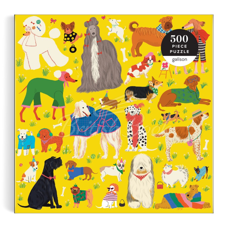 Пазл Fashionable Dogs 500 Piece Puzzle зображення 1