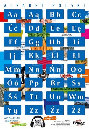 Плакат Plakat Alfabet polski изображение