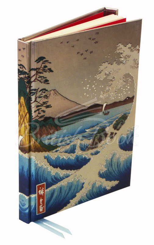 Блокнот Hiroshige: Sea at Satta Foiled Journal изображение 2