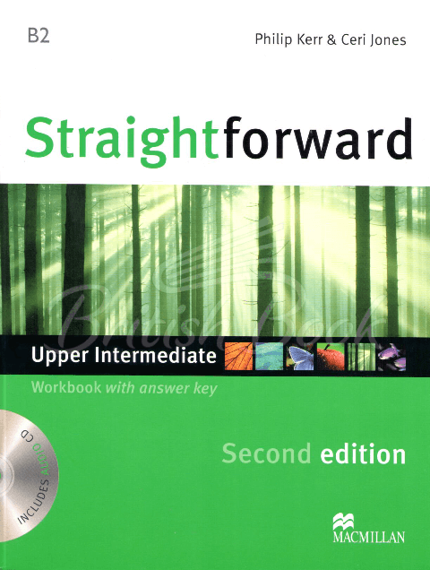 Рабочая тетрадь Straightforward Second Edition Upper-Intermediate Workbook with key and Audio-CD изображение