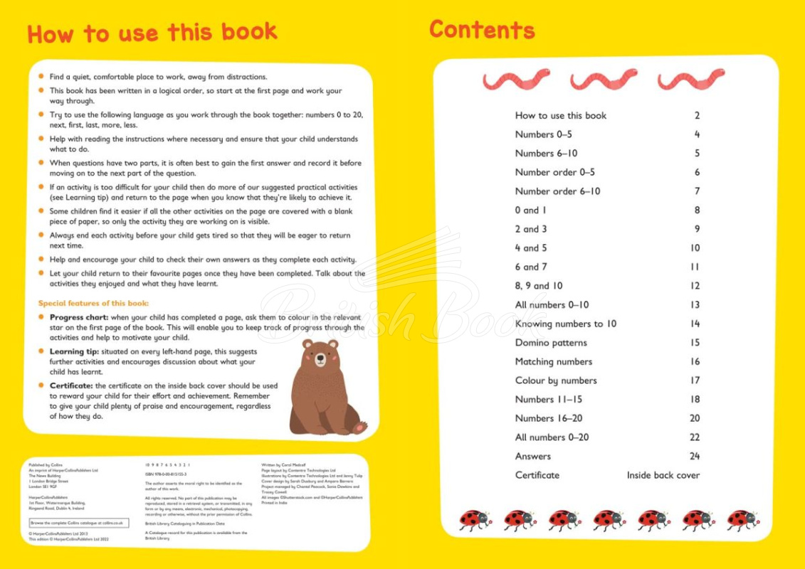 Книга Collins Easy Learning Preschool: Numbers Workbook (Ages 3-5) изображение 1
