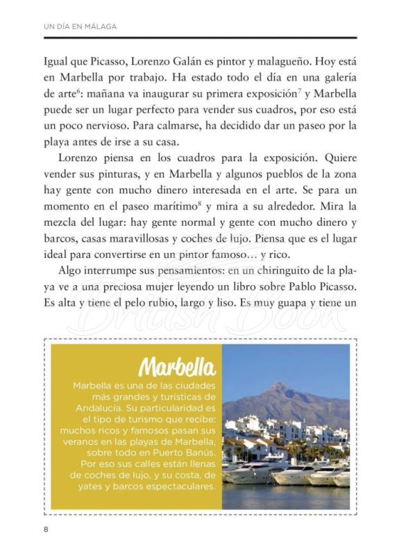 Книга Un día en Málaga con Mp3 Descargable (Nivel A1) зображення 6