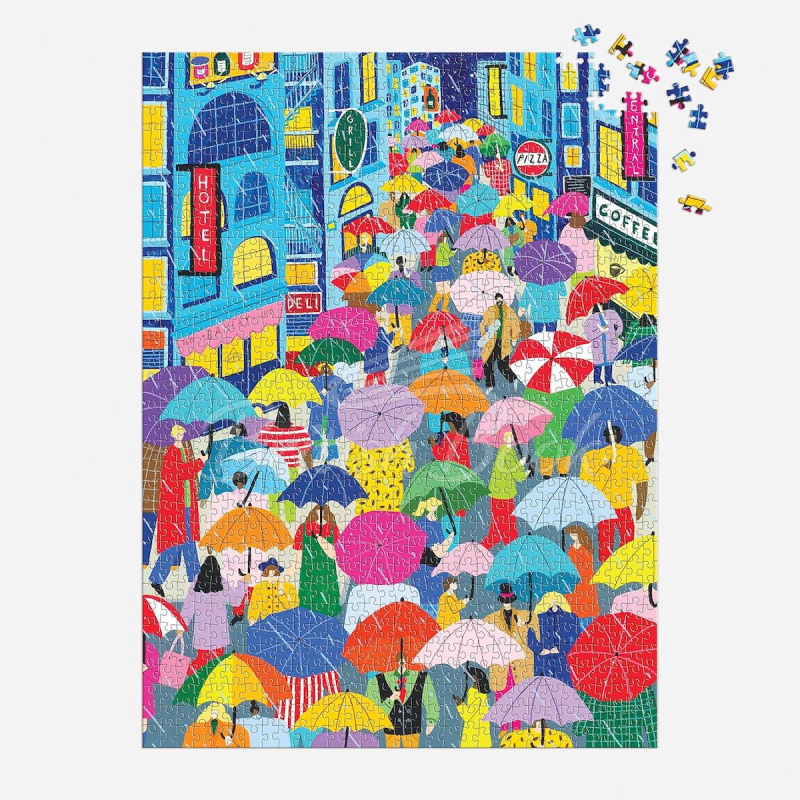 Пазл Umbrella Lane 1000 Piece Puzzle зображення 1