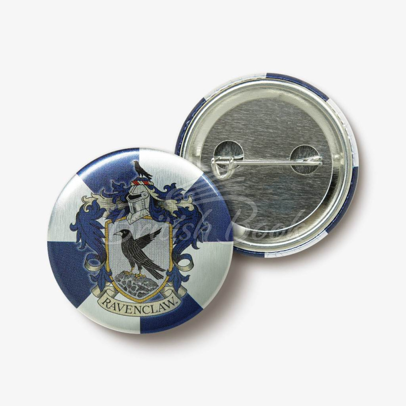 Значок Hogwarts: Ravenclaw House Crest Button Badge изображение 2