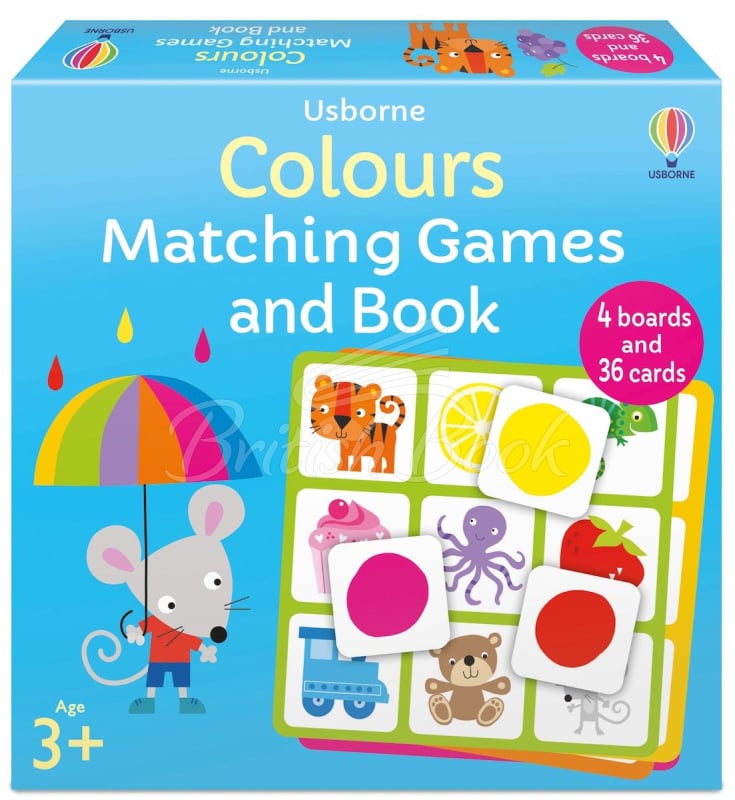 Настольная игра Colours Matching Games and Book изображение