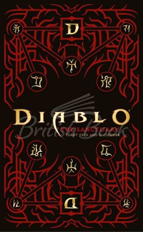 Карти таро Diablo: The Sanctuary Tarot Deck and Guidebook зображення