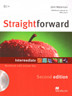 Straightforward Second Edition Intermediate Workbook with key and Audio-CD