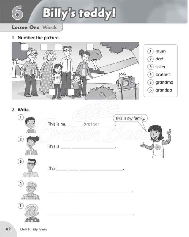 Рабочая тетрадь Family and Friends 2nd Edition 2 Workbook (Edition for Ukraine) изображение 1