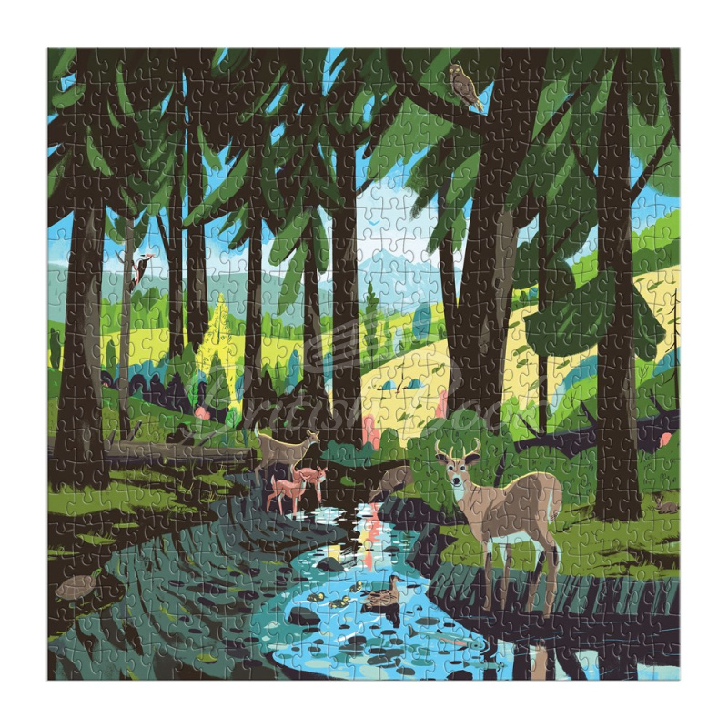 Пазл Woodland Pass 500 Piece Puzzle зображення 2