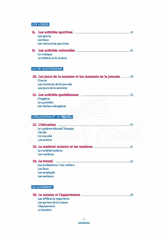 Книга с диском Vocabulaire essentielle du français 100% FLE A1 Livre avec CD mp3 изображение 2