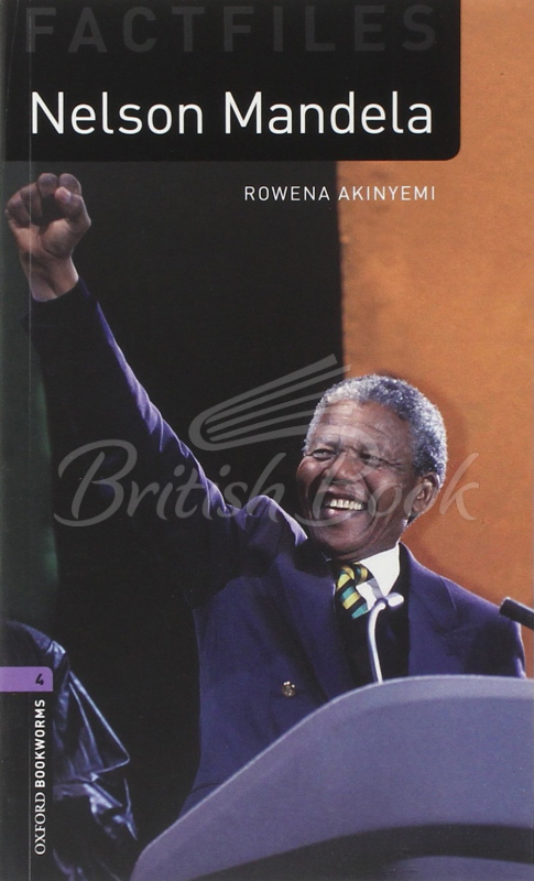 Книжка з диском Oxford Bookworms Factfiles Level 4 Nelson Mandela with Audio CD зображення