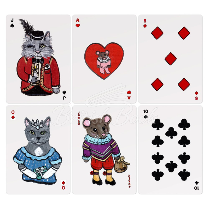 Гральні карти Royal Cats Playing Cards зображення 1
